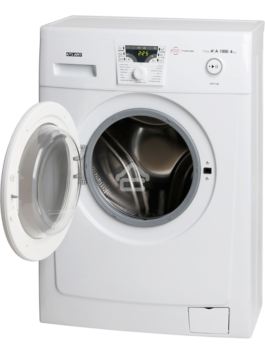 Стиральная машина Atlant СМА 40М102-00белый, загрузка фронтальная 4 кг, 1000 об/мин., класс: А+
