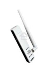 Адаптер TP-Link SOHO TL-WN722N 150Mbps High Gain Wireless N USB Adapter with Cradle, 1T1R, 2.4GHz, 802.11n/g/b, 1 detachable antenna