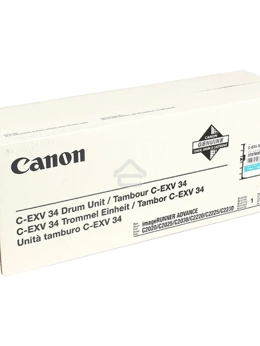 Барабан CANON С-EXV 34 для IR ADV C2020/2030 Cyan