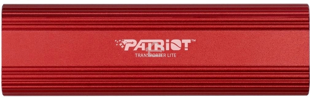 Внешний SSD Patriot Transporter Lite, 4TB, USB 3.2 Gen 2 Type-A/Type-C, R/W 1000/1000, красный