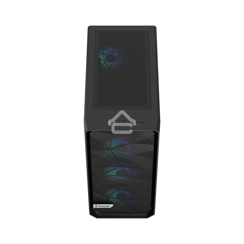 Компьютерный корпус Fractal Design Meshify 2 Compact Lite RGb черный TG Light Tint/FD-C-MEL2C-05