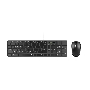 Комплект проводной Genius SlimStar C126 клавиатура+мышь, USB. Цвет: черный
