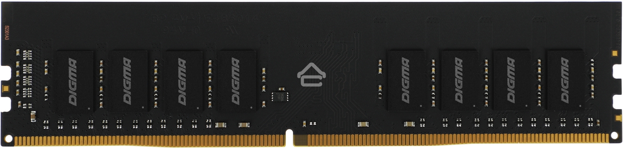Оперативная память Digma, DDR4, 16GB (1x16GB), 2666MHz, CL19, DIMM
