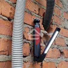 Фонарь автомобильный Rexant с регулировкой яркости, поворотным магнитом, индикатором зарядки и встроенным аккумулятором, USB-кабель в комплекте