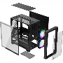Компьютерный корпус без блока питания PCCooler C3D310 BK ARGB, Mini-Tower, TG, Mesh, 2x120mm ARGB, 2xUSB-A 3.0, mATX, mITX Black