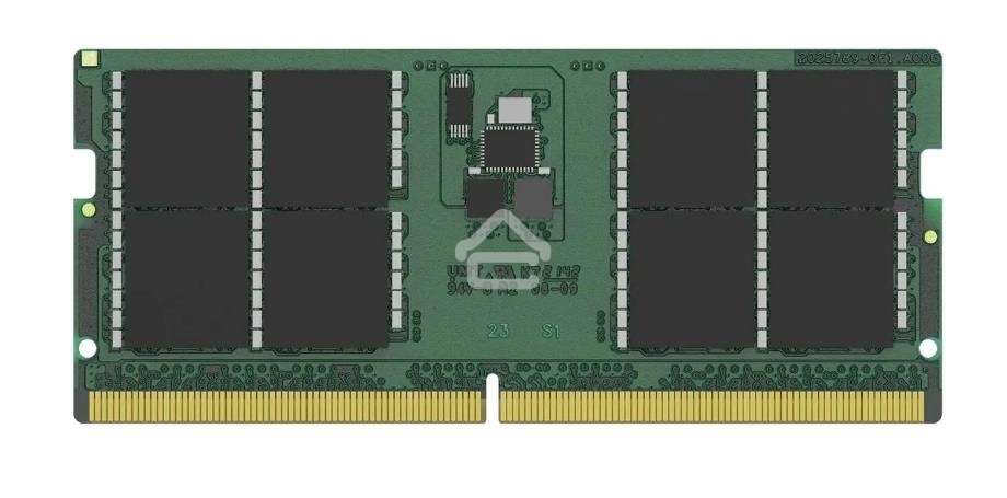 Оперативная память Kingston ValueRAM, DDR5, 32GB (1x32GB), 5600MHz, CL46, SO-DIMM