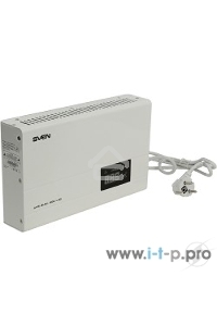 Сетевой фильтр SVEN (Стабилизатор напряжения) AVR SLIM-500 LCD