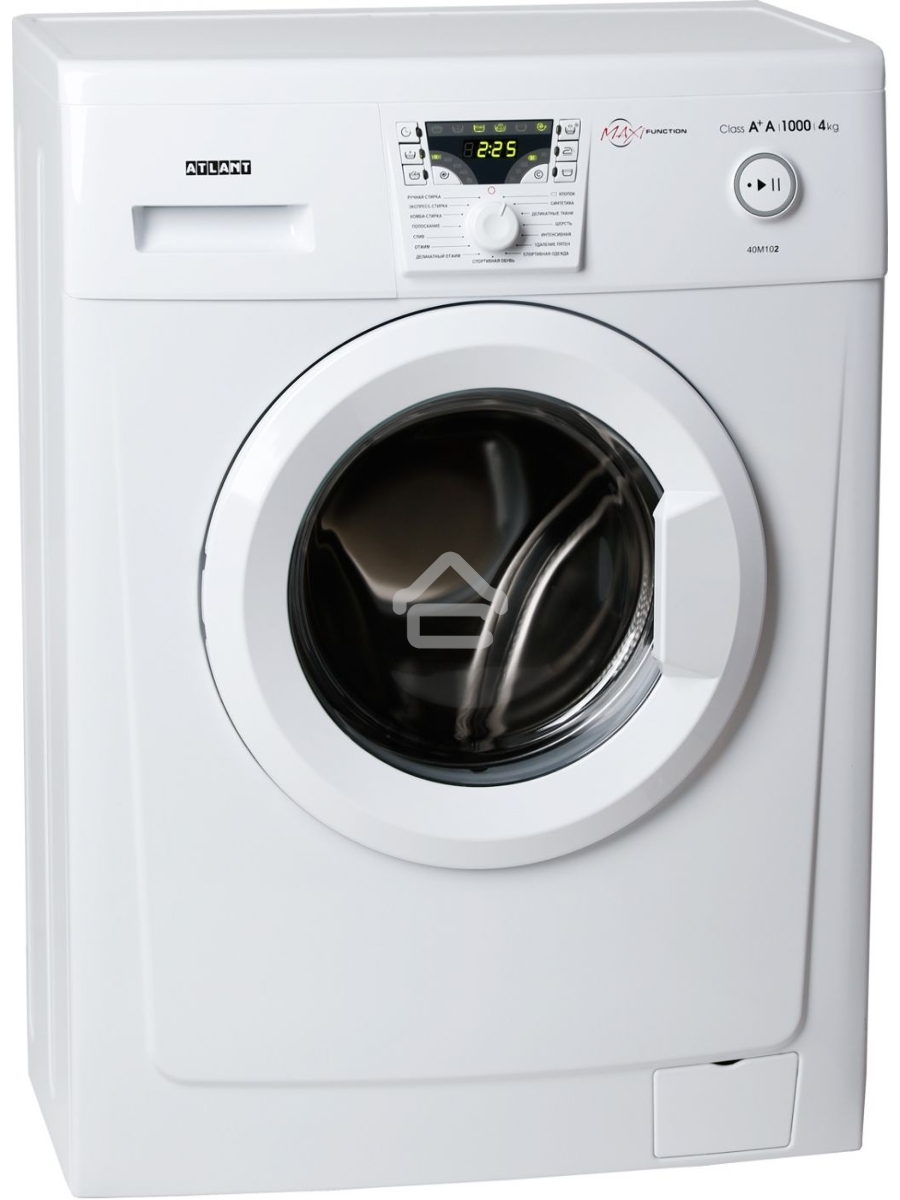 Стиральная машина Atlant СМА 40М102-00белый, загрузка фронтальная 4 кг, 1000 об/мин., класс: А+