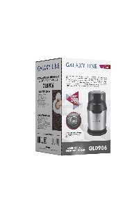 Кофемолка электрическая Galaxy Line GL 0906, черный, роторная, 200 Вт