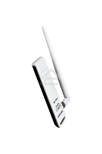 Адаптер TP-Link SOHO TL-WN722N 150Mbps High Gain Wireless N USB Adapter with Cradle, 1T1R, 2.4GHz, 802.11n/g/b, 1 detachable antenna