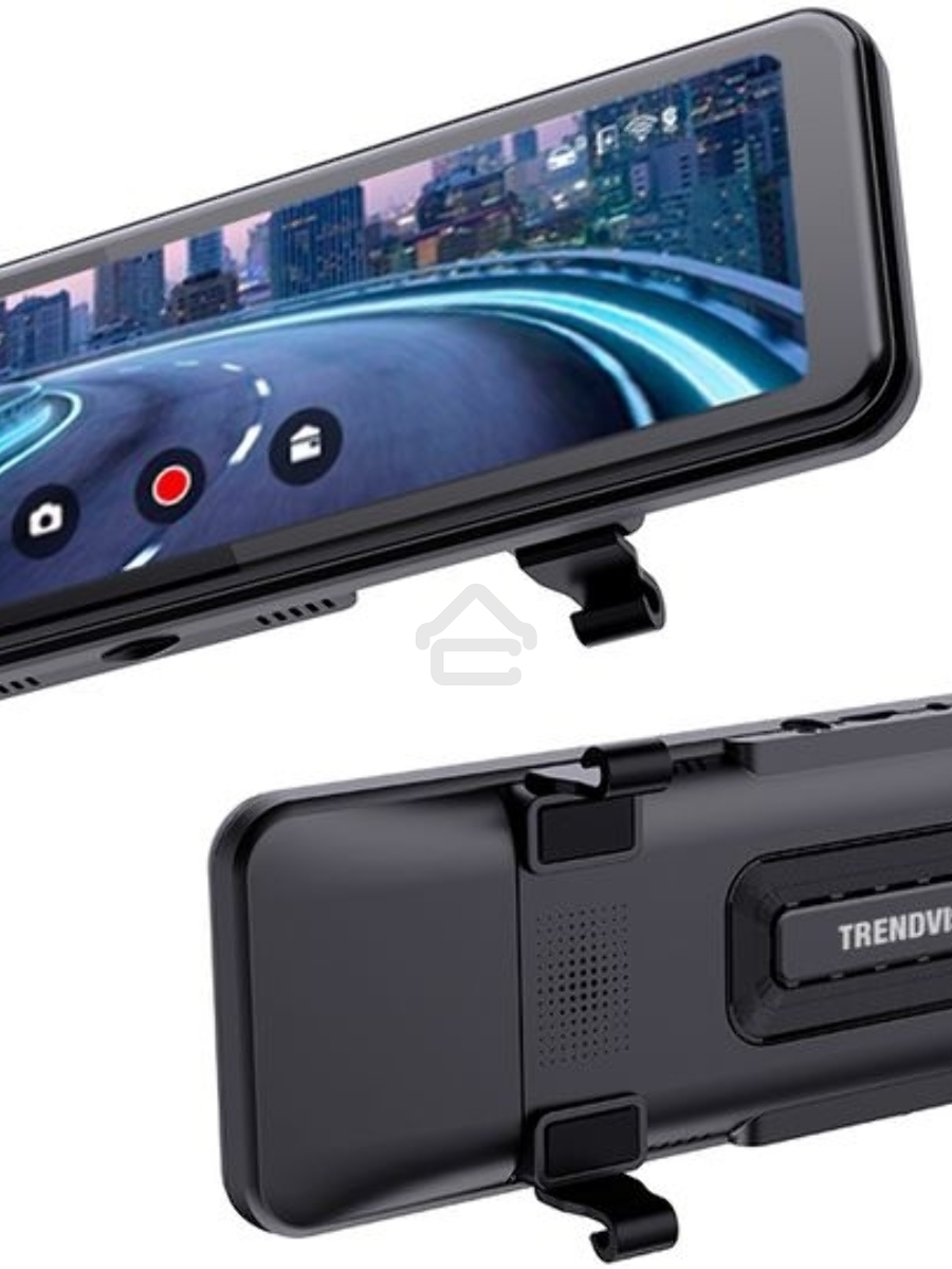 Видеорегистратор TrendVision CarPlay Mirror черный 2Mpix 2160x3840 2160p 150гр. MSTAR 8826