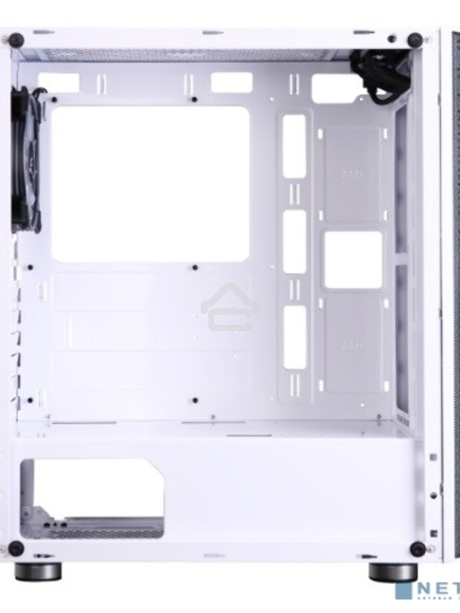 Компьютерный корпус ZALMAN R2 White (3xUSB, 2xAudio, 20мм FAN, прозрачная стенка-закаленное стекло, ATX, без БП)