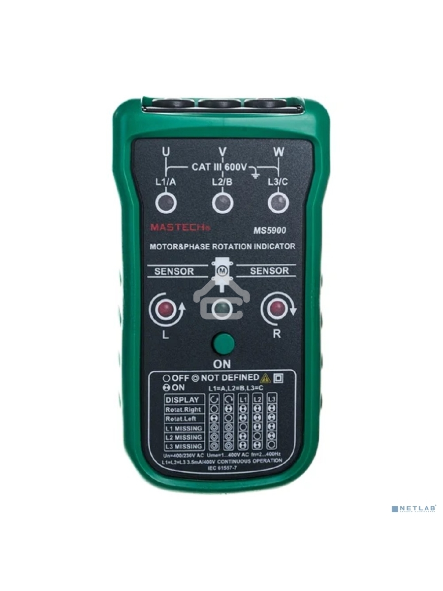 Детектор последовательности фаз MS5900 MASTECH