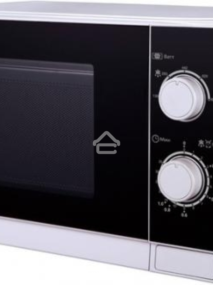 Микроволновая печь Sharp R2000RW белый, 20 л, 800 Вт, переключатели - поворотный механизм