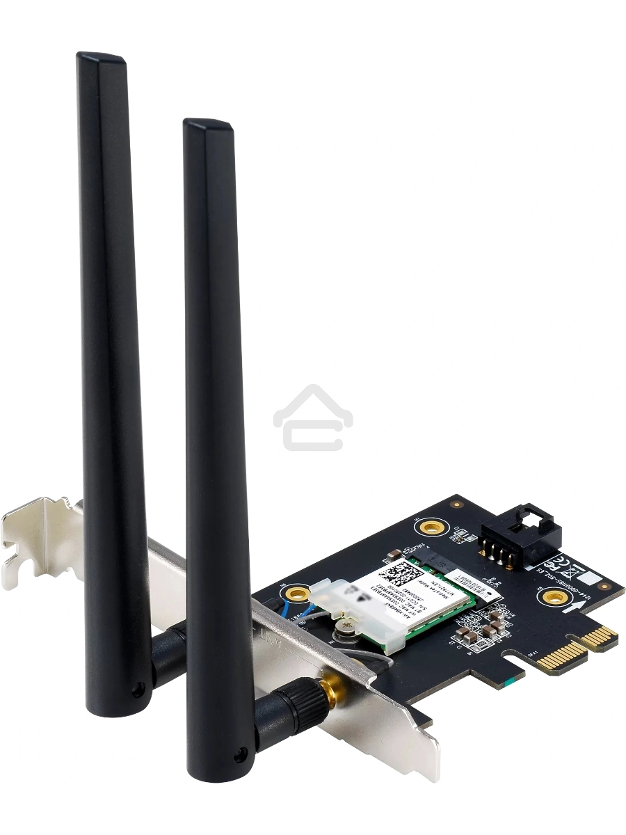 Сетевой адаптер Wi-Fi + Bluetooth Asus PCE-BE6500 BE6500 PCI Express 2ант.