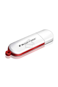 Флеш диск Silicon Power 8Gb LuxMini 320 SP008GBUF2320V1W USB2.0 белый
