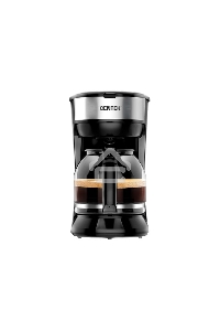 Кофеварка капельная Centek CT-1147 Steel, исп. кофе - молотый, 1.8 л, 900 Вт.