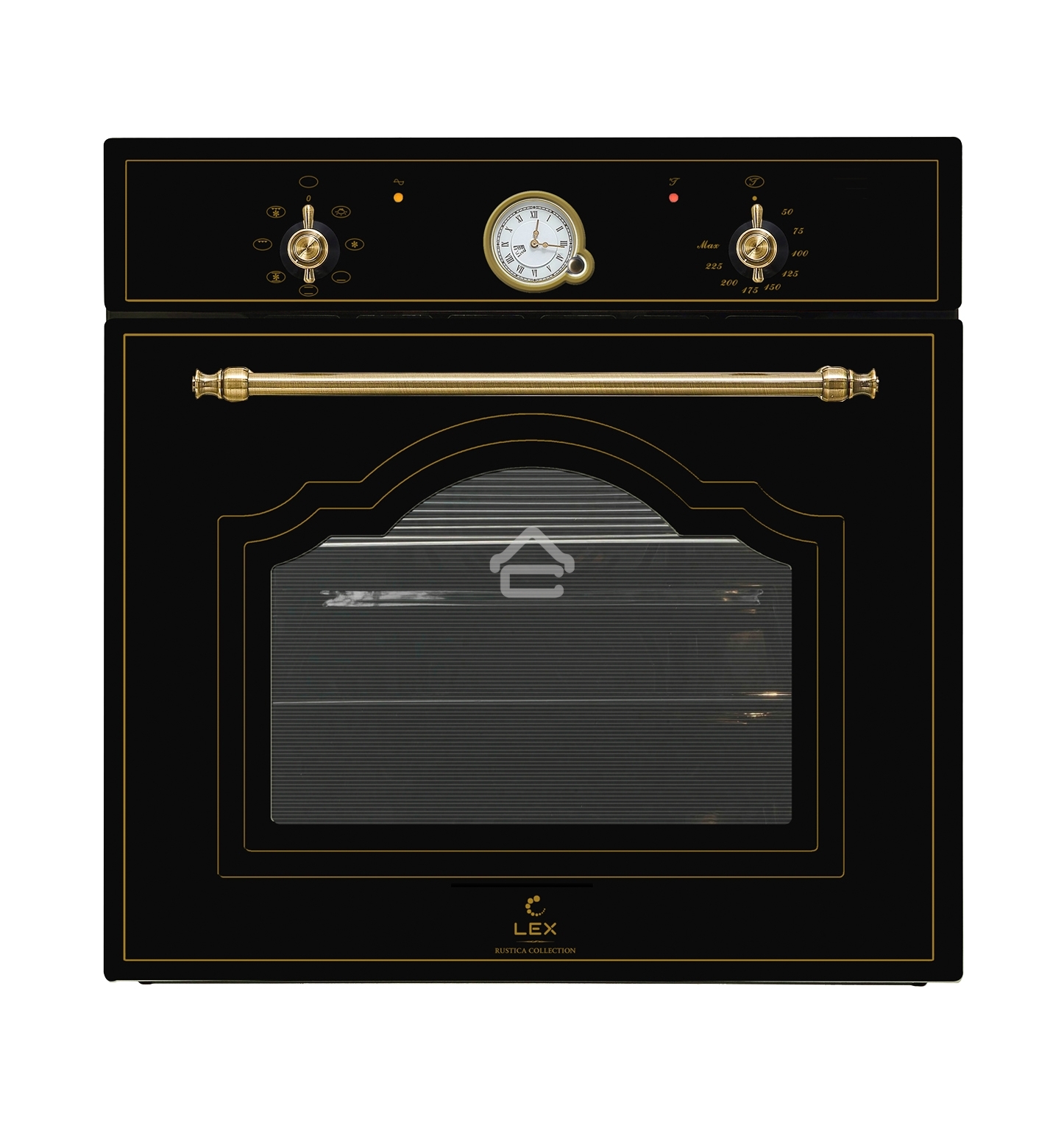 Духовой шкаф Электрический LEX EDM 6070С BL черный, встраиваемый