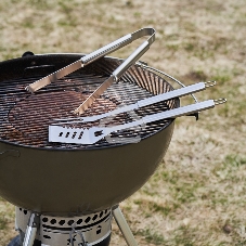 Набор щипцы, вилка и лопатка для гриля Сокол Стандарт