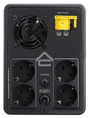 Источник бесперебойного питания APC Easy-UPS BVX2200LI-GR 1200Вт 2200ВА черный