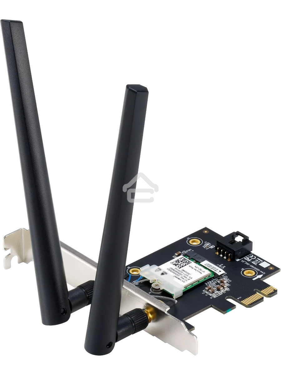 Сетевой адаптер Wi-Fi + Bluetooth Asus PCE-BE6500 BE6500 PCI Express 2ант.