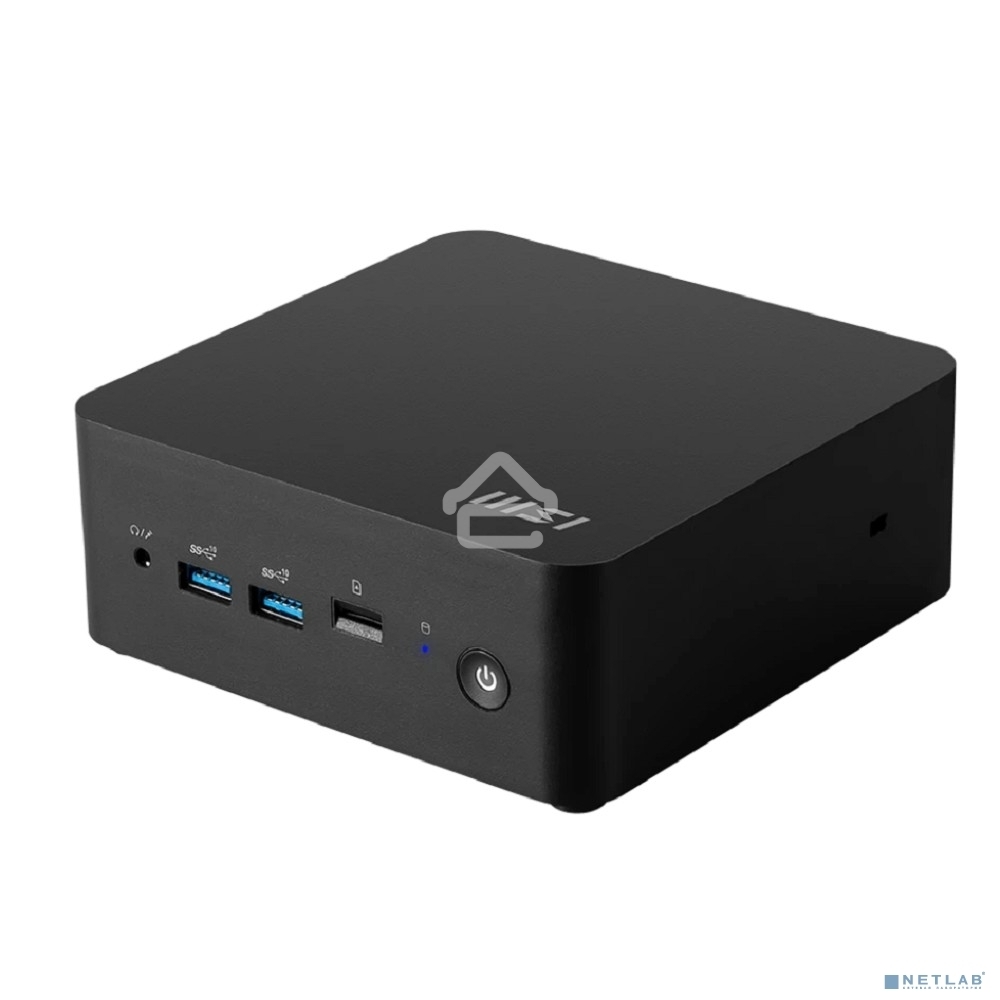 Мини ПК MSI Cubi NUC 1M-044XRU Core 5 120U (1.4) 16Gb SSD 512Gb Graphics CR noOS GbitEth WiFi BT 120W черный (9S6-B0B111-090)