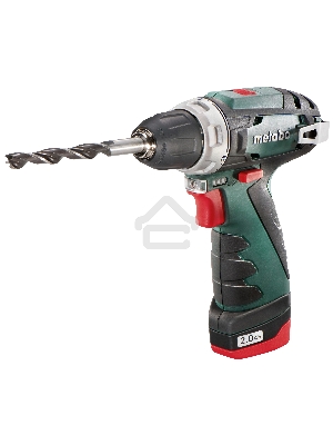 Дрель-шуруповерт Metabo PowerMaxx BS 600080500, Аккумуляторный, 12В, 2 АКБ