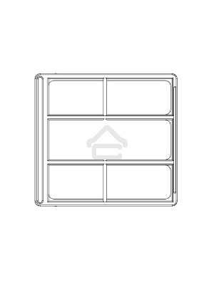 Аксессуар для серверного оборудования FRAME /FAN RM42300 50H173423A001 CHENBRO