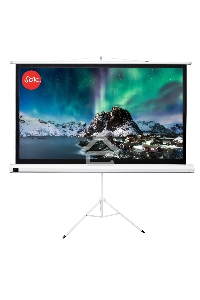 Экран 221x124.5см TriScreen 16:9 напольный рулонный белый  100' Matt White (MW)