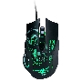 Мышь проводная Qumo Gremlin M37 черный, 3200 dpi, USB, кнопки - 6