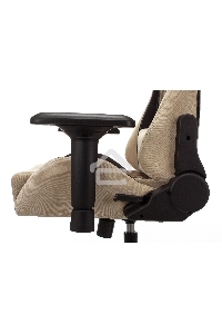 Кресло игровое Бюрократ VIKING 7 KNIGHT BR FABRIC коричневый текстиль/эко.кожа крестовина металл/пластик