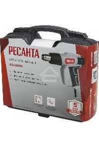 Технический фен Ресанта ФЭ-2000К 2000Вт темп.50/350/550С