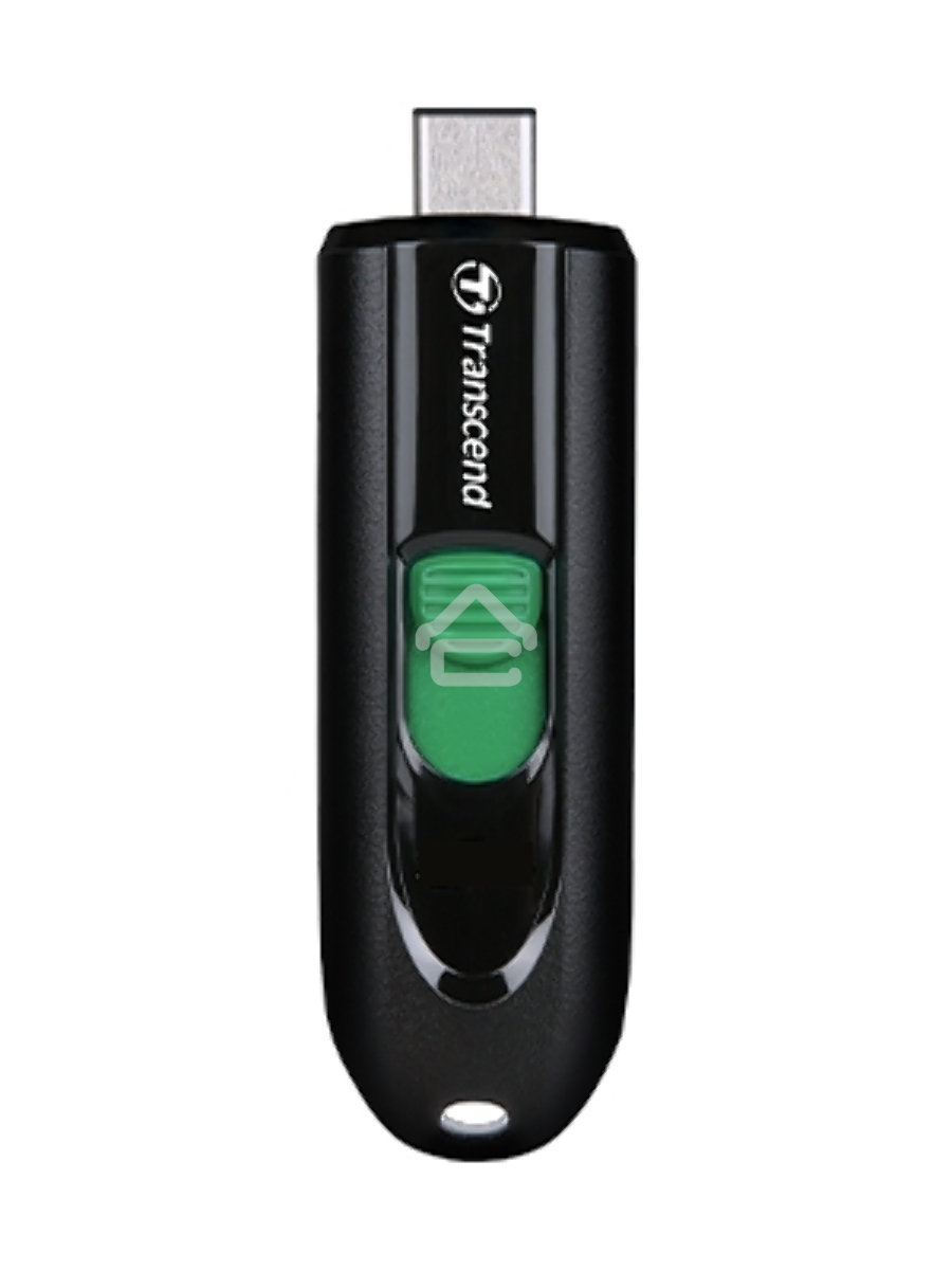Флеш диск Transcend USB 128GB JETFLASH 790C USB3.2, Type-C, Black
