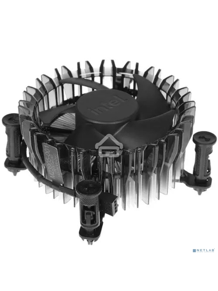 Кулер Intel ORIGINAL Laminar RS1 M23905 черный 90мм алюминий 3150rpm 36db 4-pin 47мм
