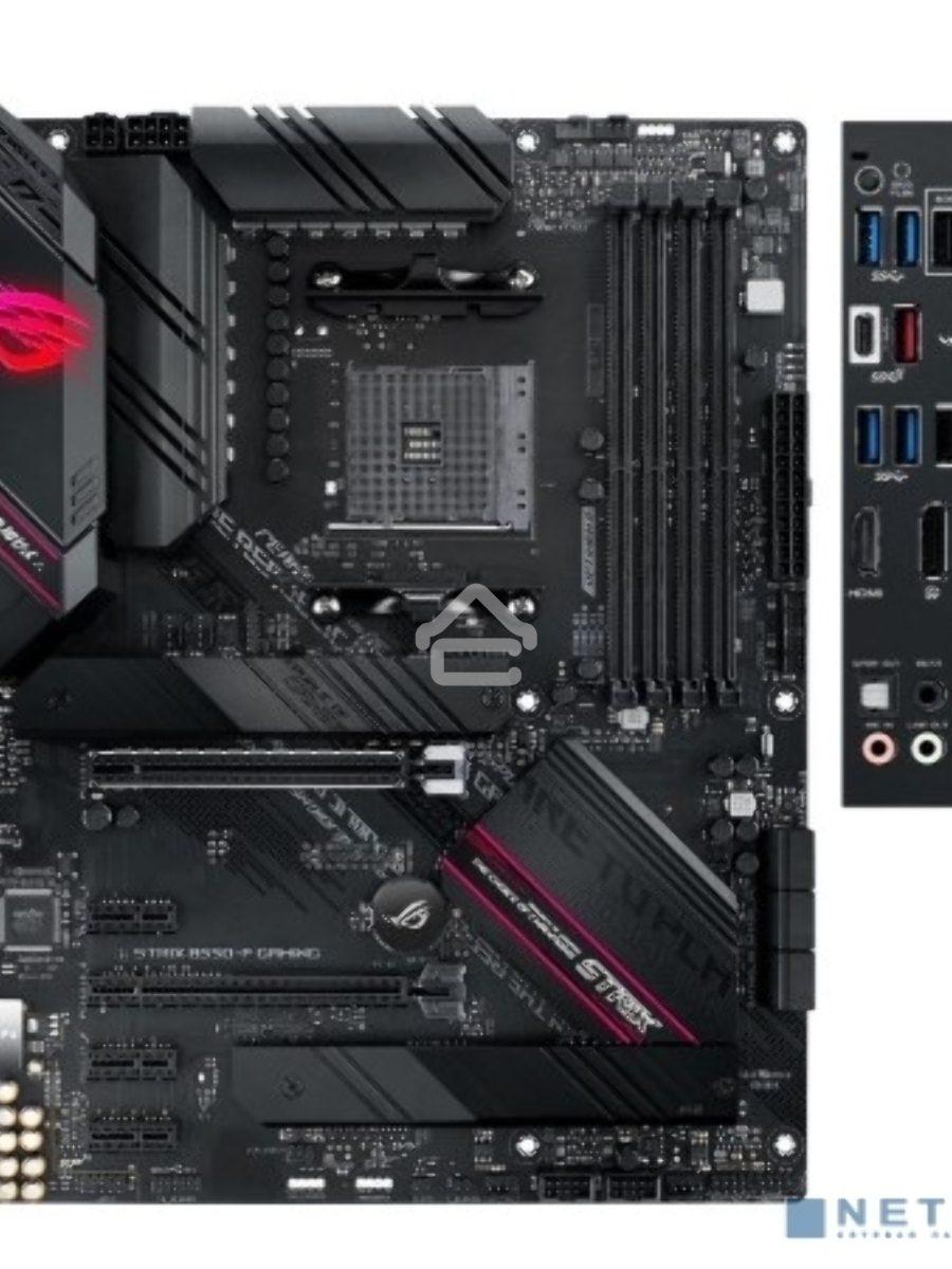 Материнская плата ASUS ROG STRIX B550-F GAMING, AM4, AMD B550, 4xDDR4, 6xSATA, 2xM.2, 1xPCI-E 3.0 x16, 1xPCI-E 4.0 x16, 3xPCI-E x1, 1xDP, 1xHDMI, 1x 2.5Gb LAN, 1xUSB 3.2 Gen 2, 4xUSB 3.2 Gen 1, 2xUSB 2.0, 5x3.5 мм, 7.1, ATX