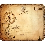 Коврик для мыши Cactus Antique map 220x180x2мм (CS-MP-P08XS)