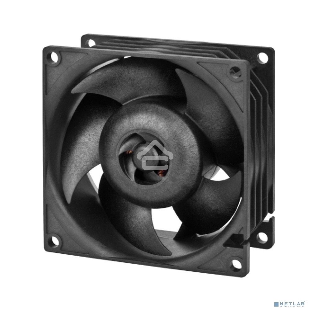 Комплект вентиляторов для корпуса Arctic S8038-10K (4 Pack) черный, 80 мм, 10000 об/мин, 4 pin