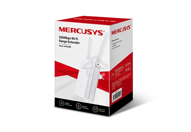Усилитель Mercusys MW300RE 300Mbps Wi-Fi Range Extender