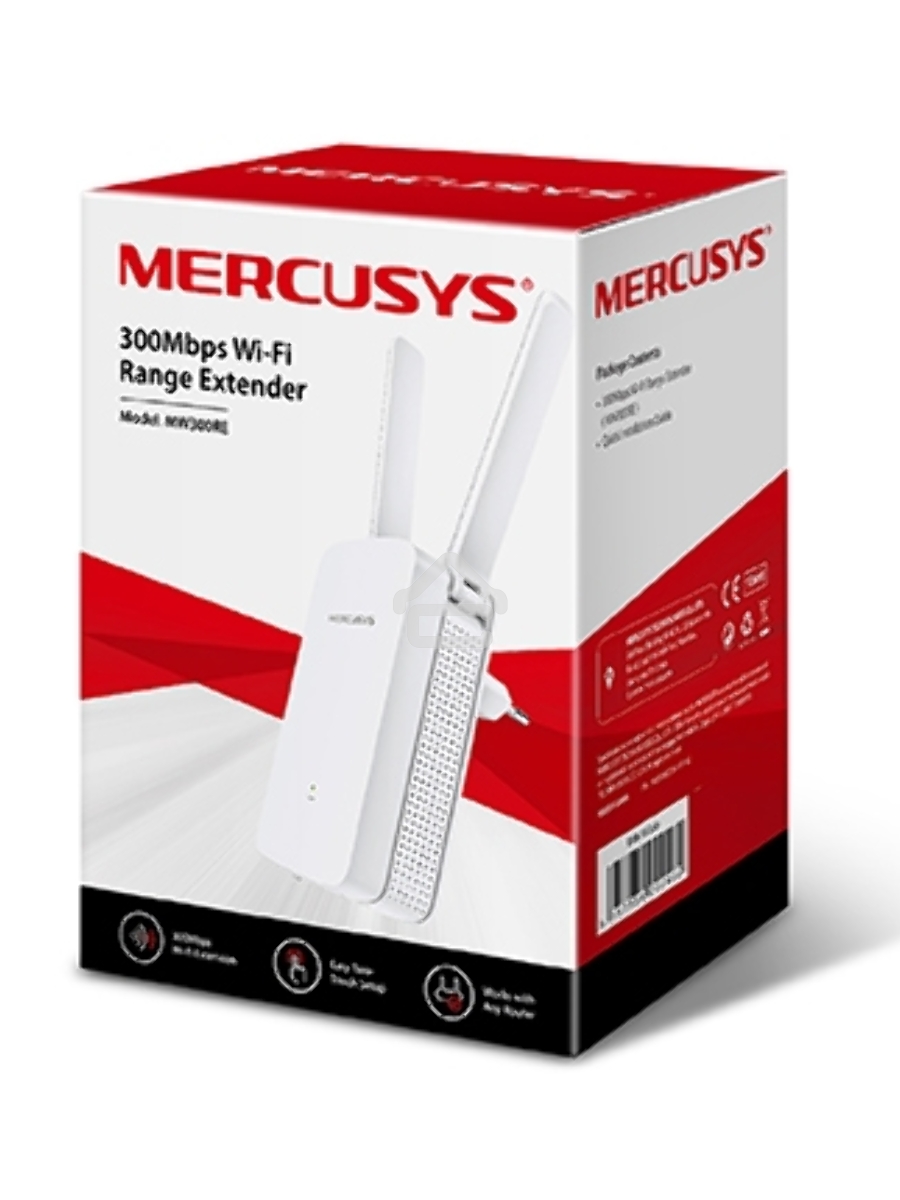 Усилитель Mercusys MW300RE 300Mbps Wi-Fi Range Extender