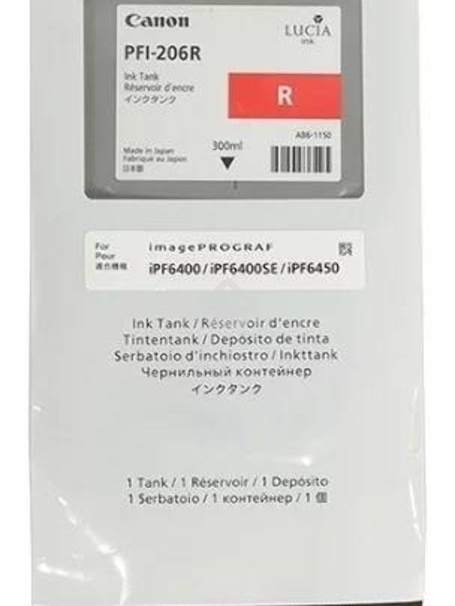 Картридж струйный Canon PFI-206 R красный для iPF6400/6450 (5309B001)