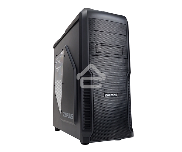 Компьютерный корпус Zalman Z3 Plus черный w/o PSU ATX 1x80mm 1x92mm 2x120mm 2xUSB2.0 1xUSB3.0 audio bott PSU