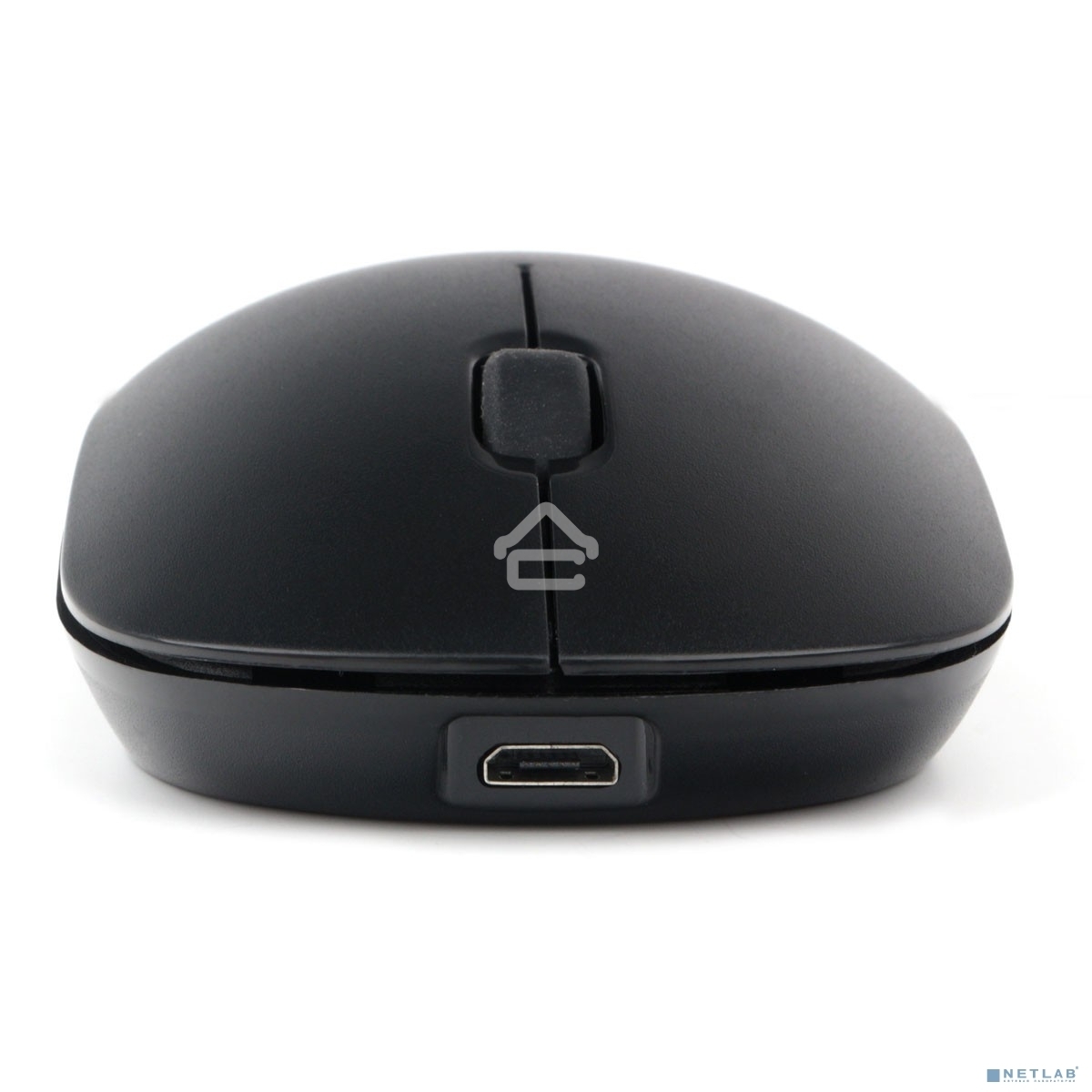 Мышь беспроводная Gembird MUSW-435 черный, 1600 dpi, радиоканал, USB, кнопки - 3