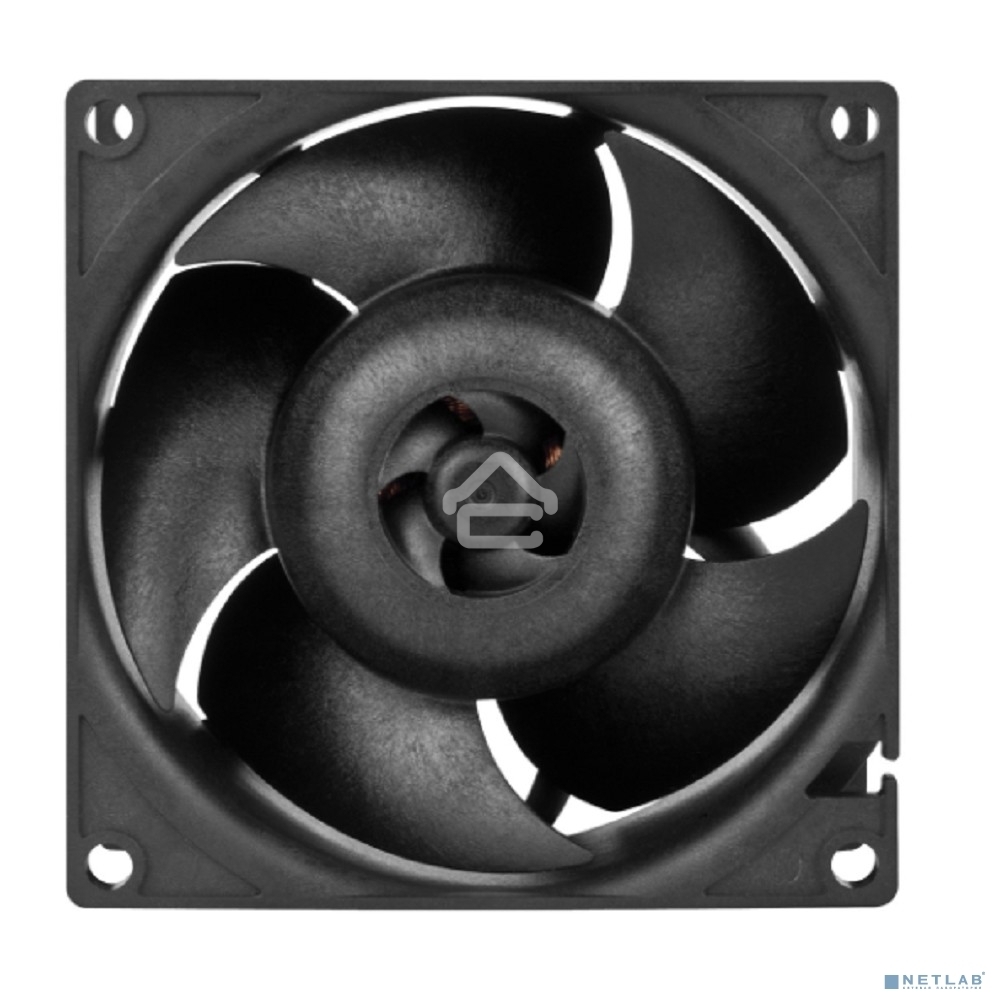 Комплект вентиляторов для корпуса Arctic S8038-10K (4 Pack) черный, 80 мм, 10000 об/мин, 4 pin