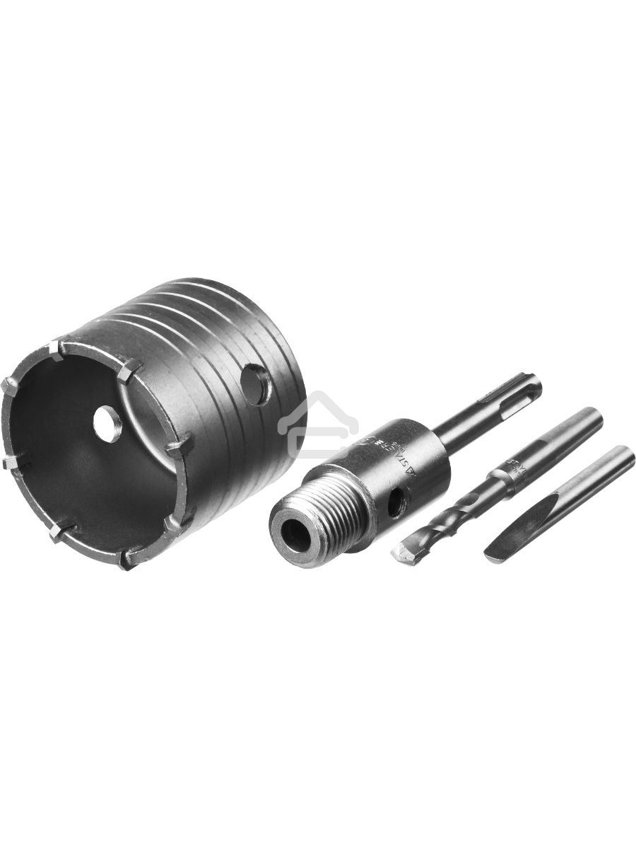 Коронка твердосплавная STAYER PROFESSIONAL 29190-68_z01в сборе SDS+ d68мм