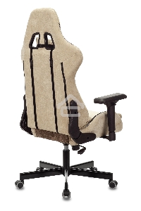 Кресло игровое Бюрократ VIKING 7 KNIGHT BR FABRIC коричневый текстиль/эко.кожа крестовина металл/пластик