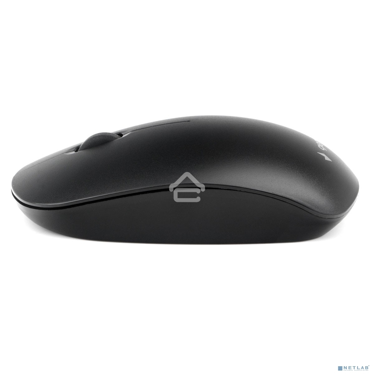Мышь беспроводная Gembird MUSW-435 черный, 1600 dpi, радиоканал, USB, кнопки - 3