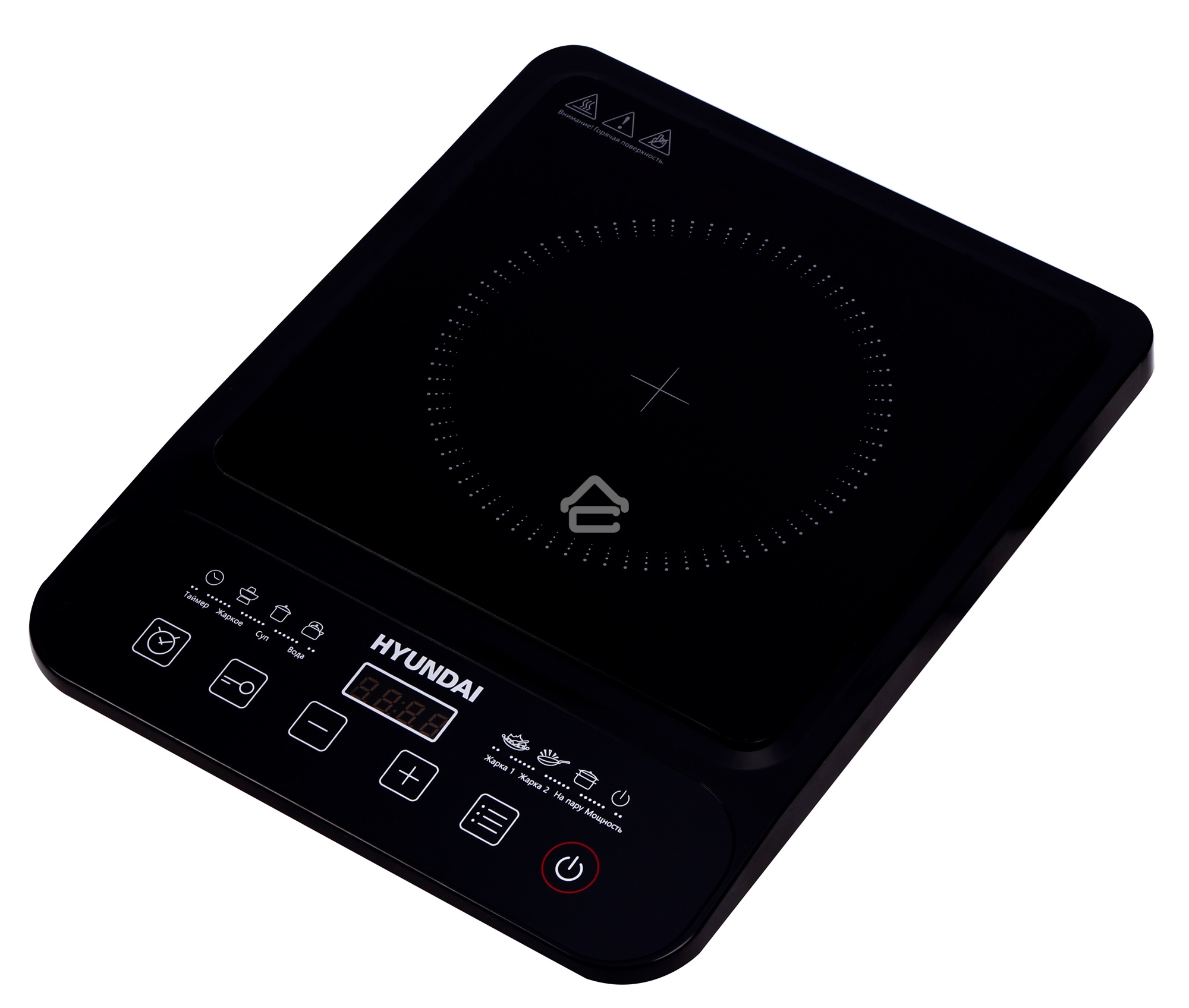 Плита настольная индукционная Hyundai HYC-0106 черный стеклокерамика