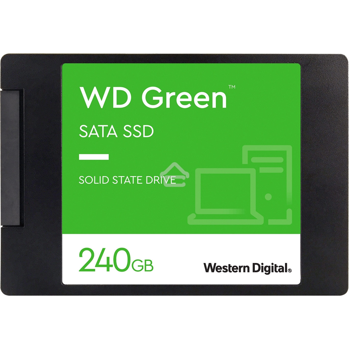 Накопитель SSD WD Green WDS240G3G0A, 240Gb, SATA III, 2.5