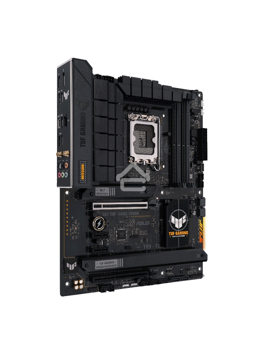 Материнская плата ASUS TUF GAMING B760-PLUS WIFI D4, LGA 1700, Intel B760, 4xDDR4, 4xSATA, 3xM.2, 1xPCI-E 5.0 x16, 1xPCI-E 3.0 x4, 1xUSB-A 3.2 Gen 2, 3xUSB-A 3.2 Gen 1, 1xUSB-C 3.2 Gen 2x2, 1x2.5Gb LAN, 5x3.5 мм, 7.1, Wi-Fi 6, Bluetooth 5.2, Standard-ATX
