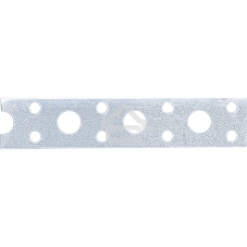 Лента перфорированная вентиляц. Сибртех прямая, 0,7 мм, LP V, 2 см х 25 м, цинк